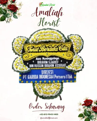 Papan Bunga Duka di Cadang Pinggan